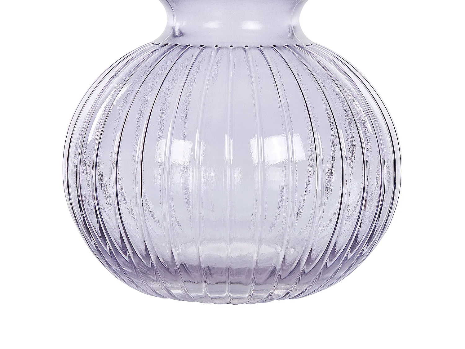Bloemenvaas THETIDIO Glas 26 cm Paars