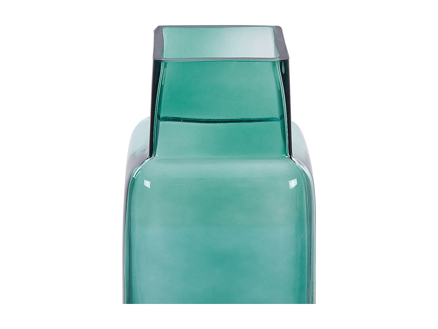 Bloemenvaas MERBAKA Glas 26 cm Smaragdgroen