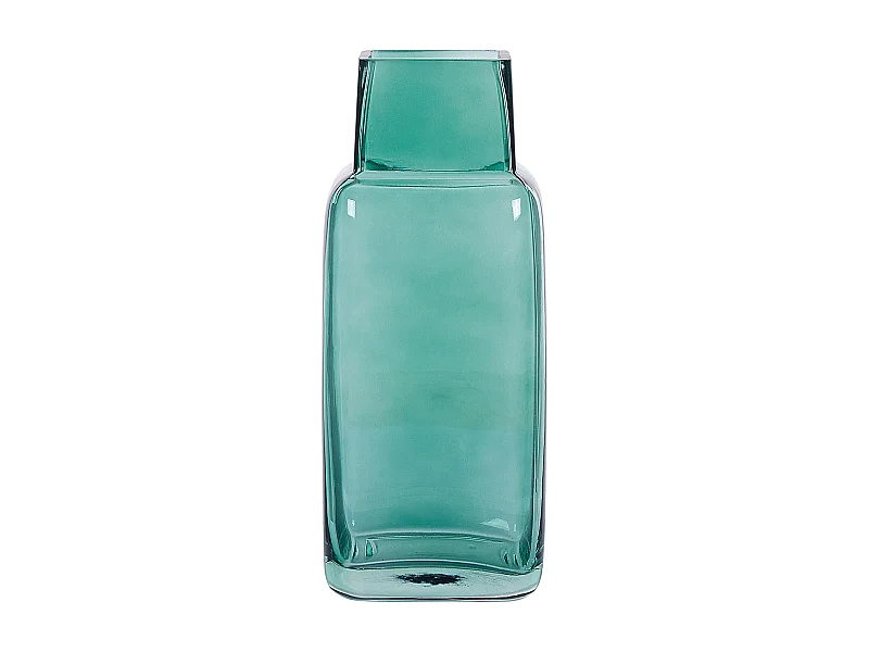 Blumenvase MERBAKA Glas 26 cm Smaragdgrün
