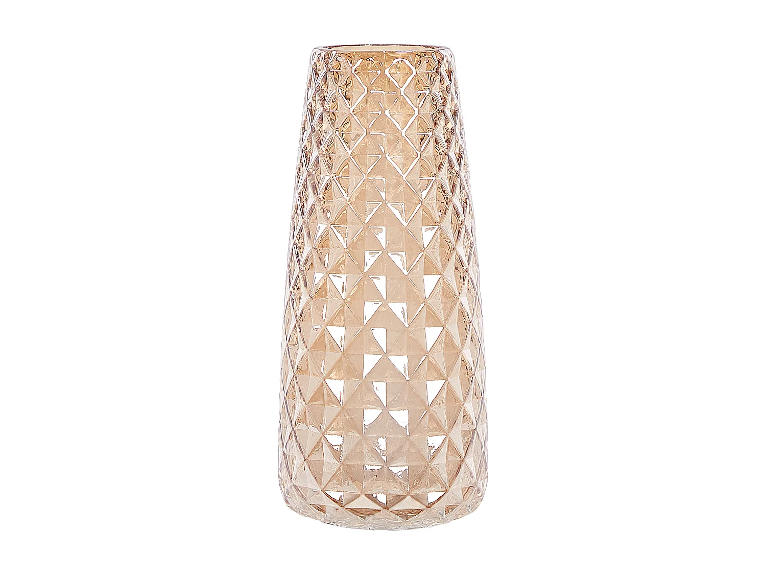 Bloemenvaas PACHEIA Glas 23 cm Oranje