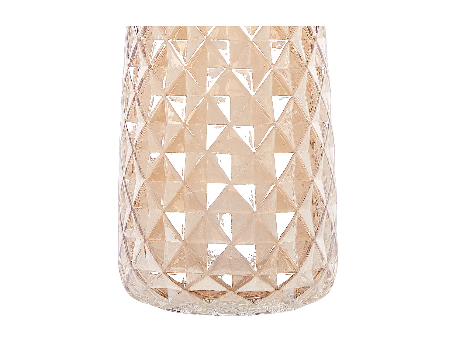 Bloemenvaas PACHEIA Glas 23 cm Oranje