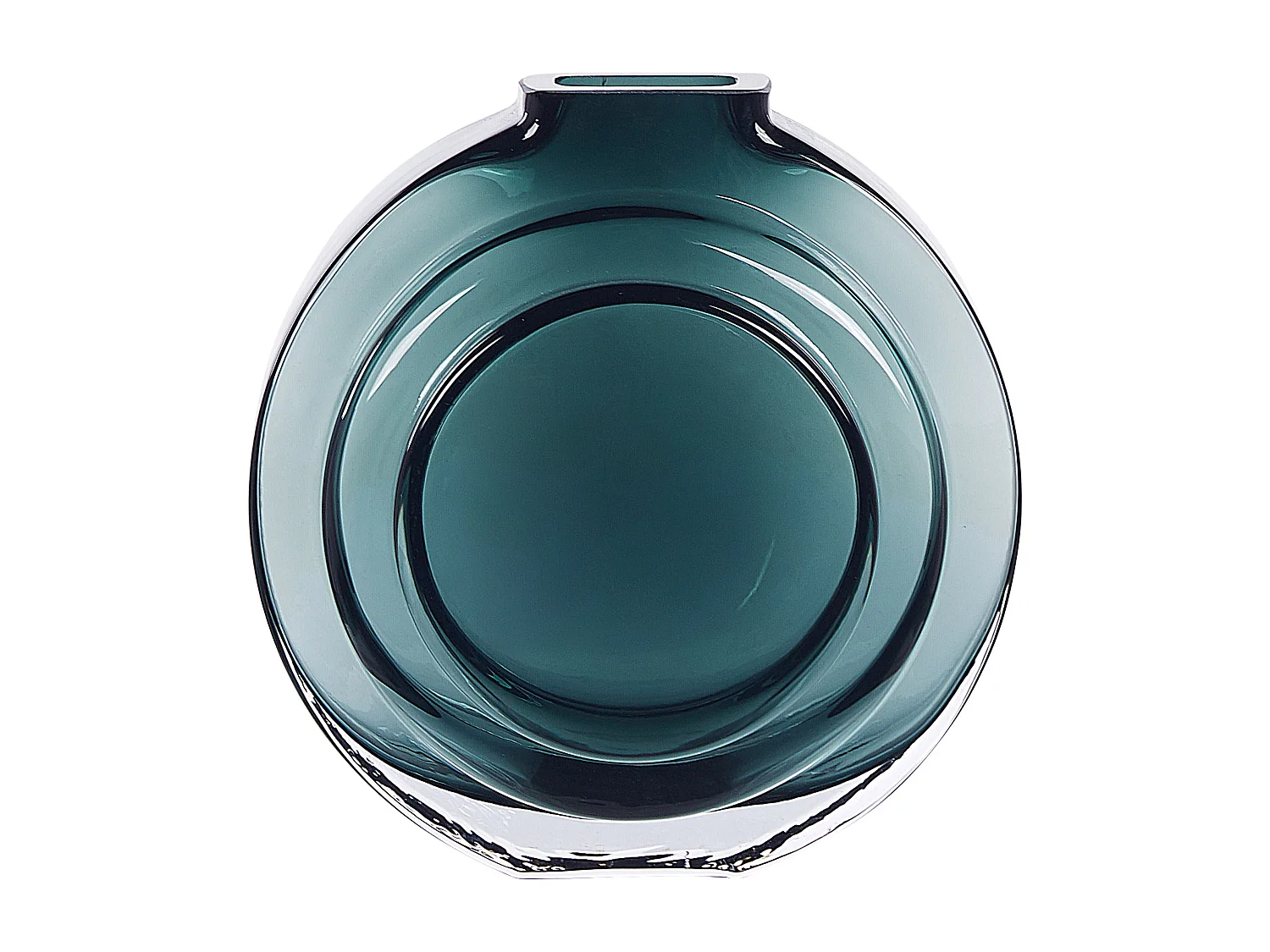 Bloemenvaas KAPELI Glas 15 cm Turquoise