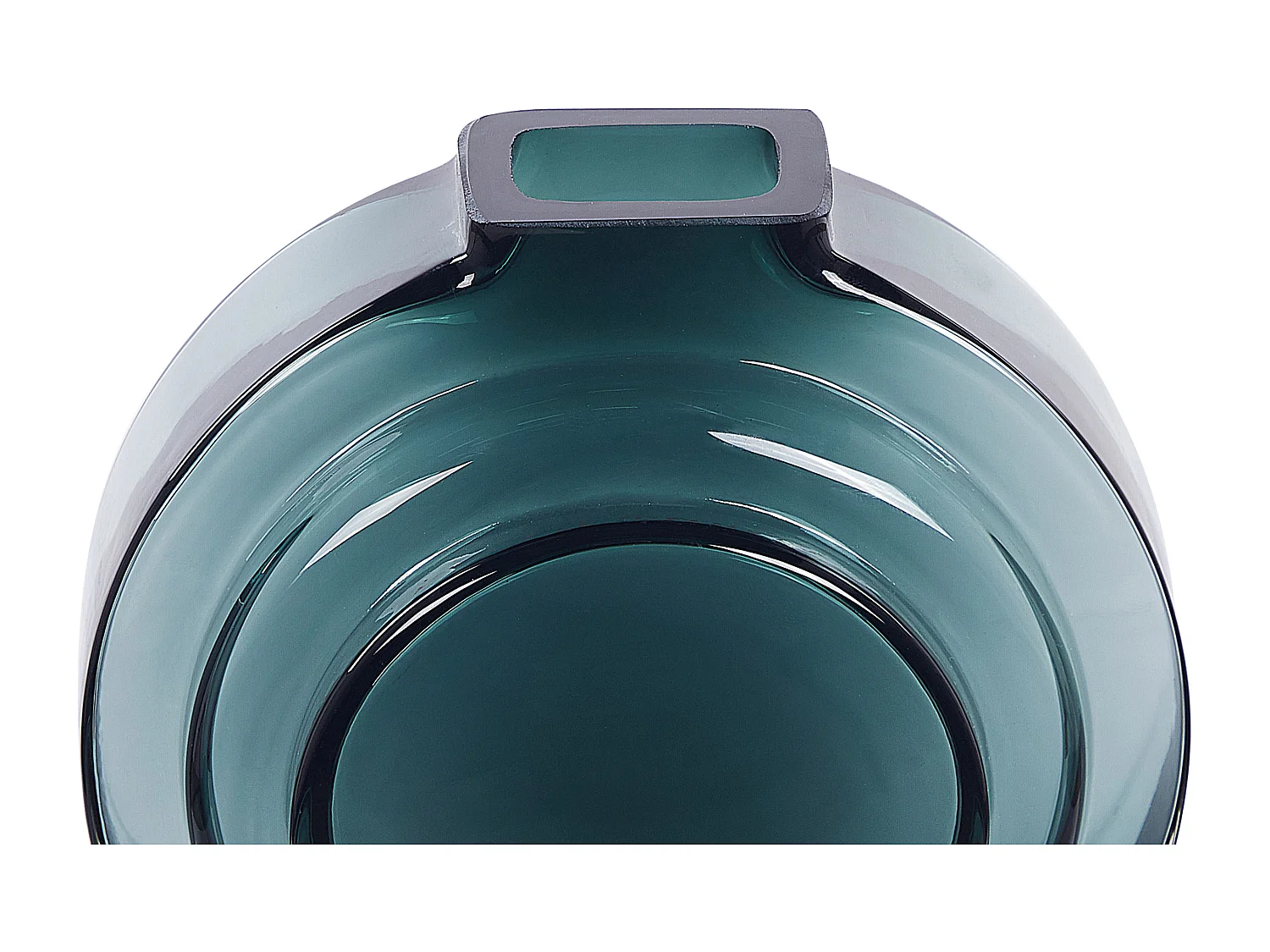 Bloemenvaas KAPELI Glas 15 cm Turquoise