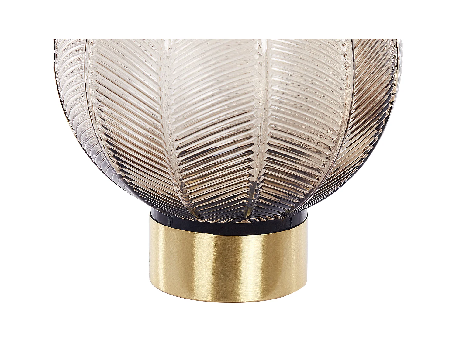 Bloemenvaas FELLI Glas 24 cm Bruin