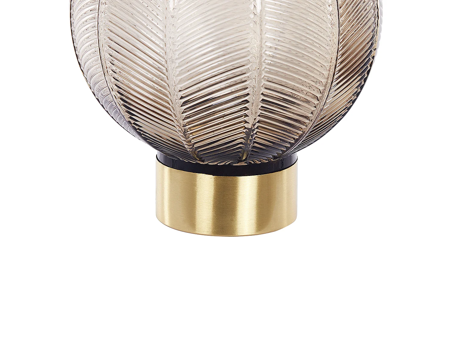 Bloemenvaas FELLI Glas 24 cm Bruin