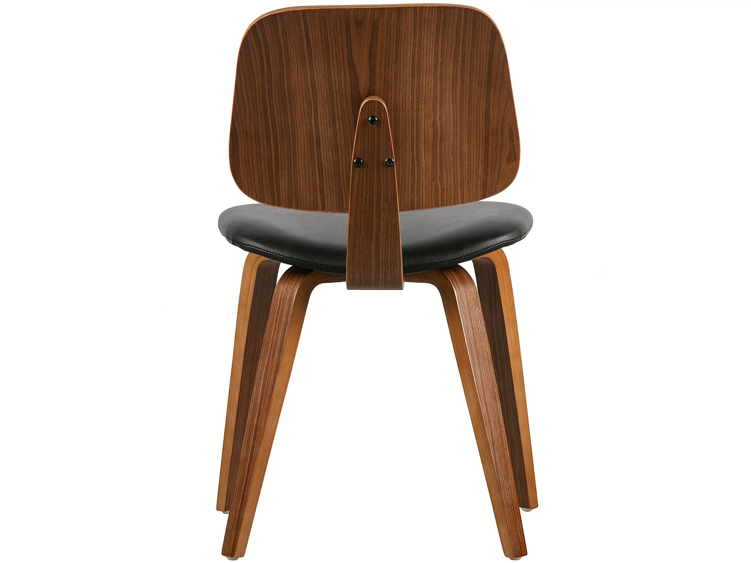 Classic - Chaise en bois et simili - Bois foncé