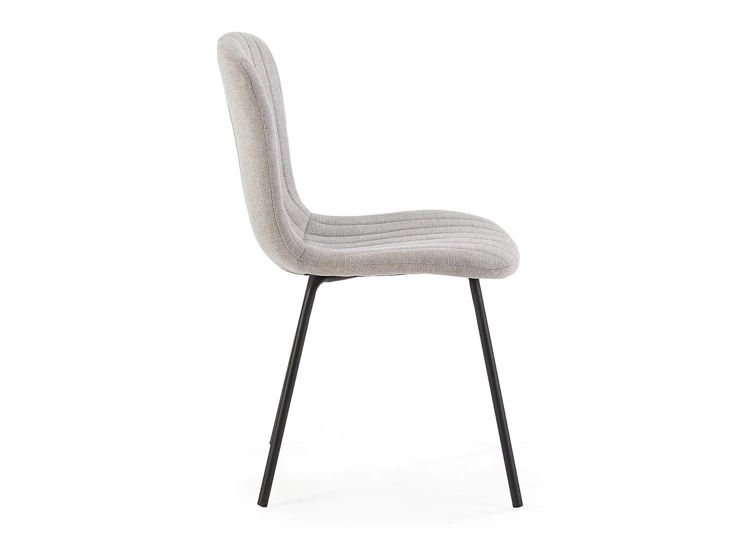 Stuhl-set 4er Lucky grau