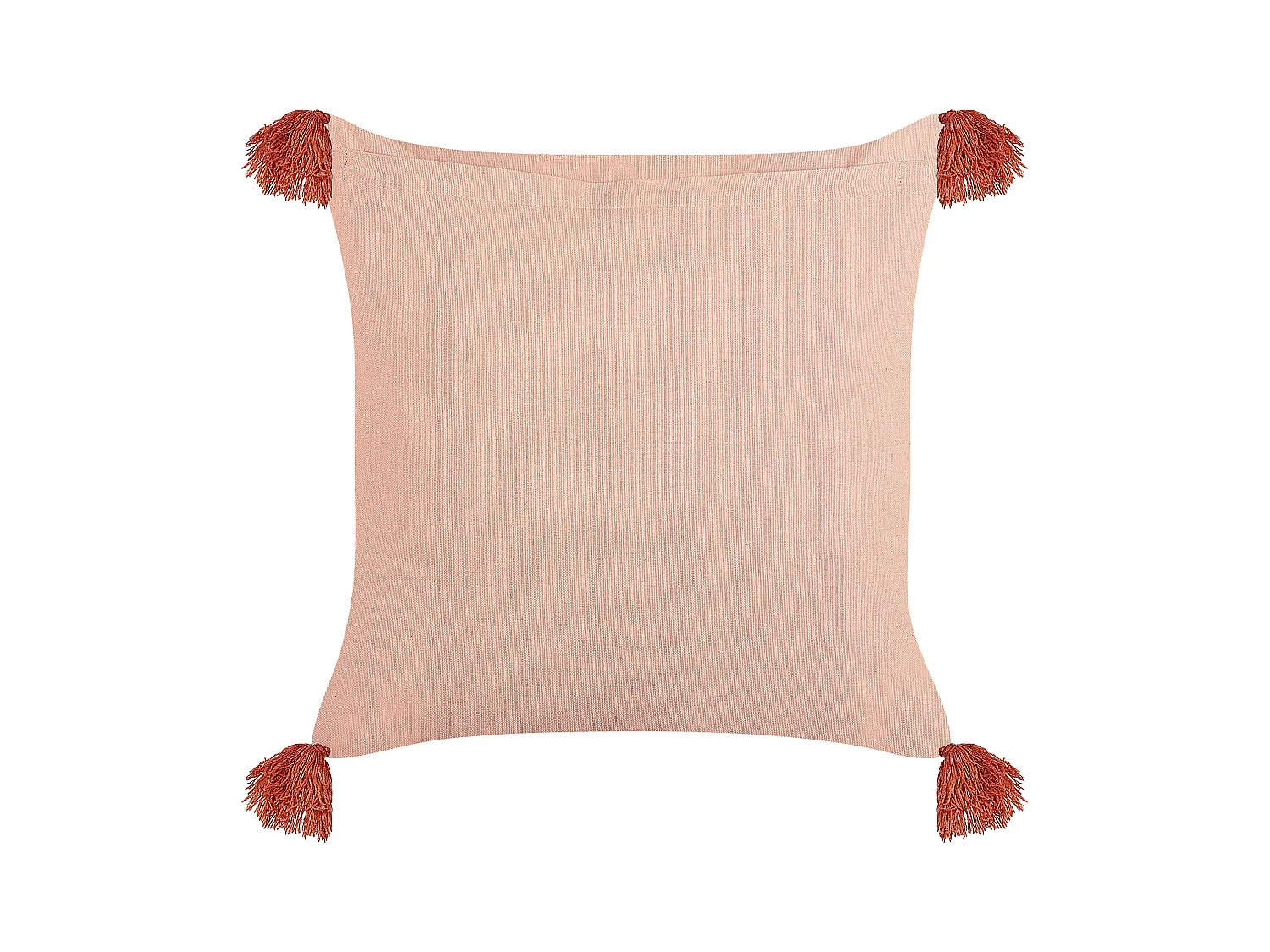 Set di 2 cuscini RUMHORA Velluto 45 x 45 cm Rosa Trama floreale