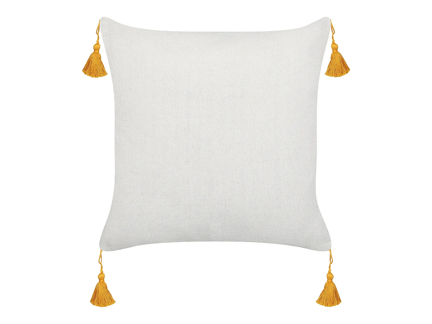 Zestaw 2 poduszek dekoracyjnych ABUTILON 45 x 45 cm Beżowy Wzór kwiatowy