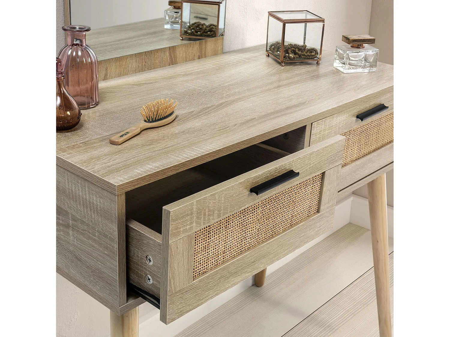 Eingangsmöbel Dalia 2 Schublade Eiche Farbe