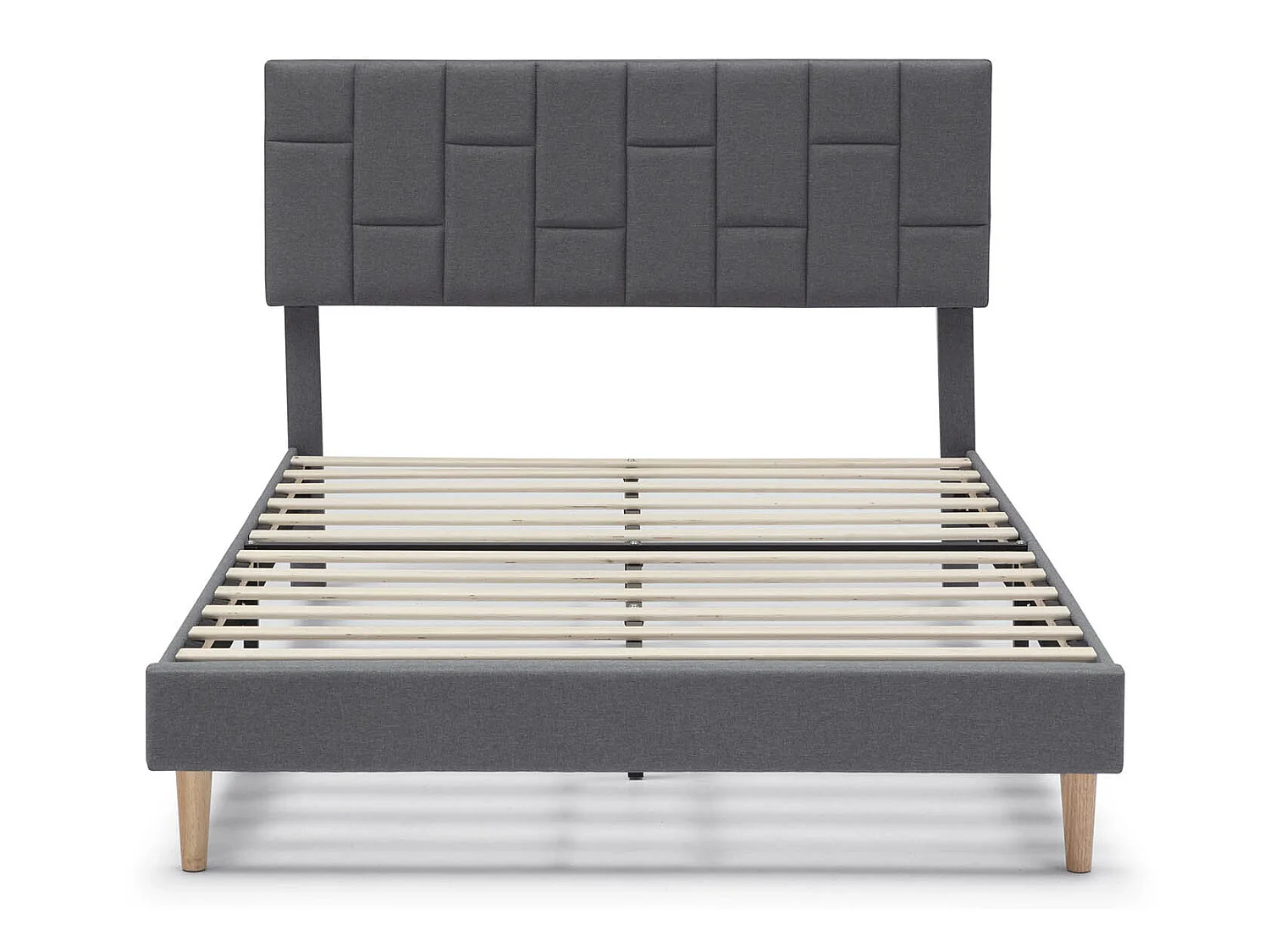 Polsterbett Sorni 90x190 cm, Dunkelgrau