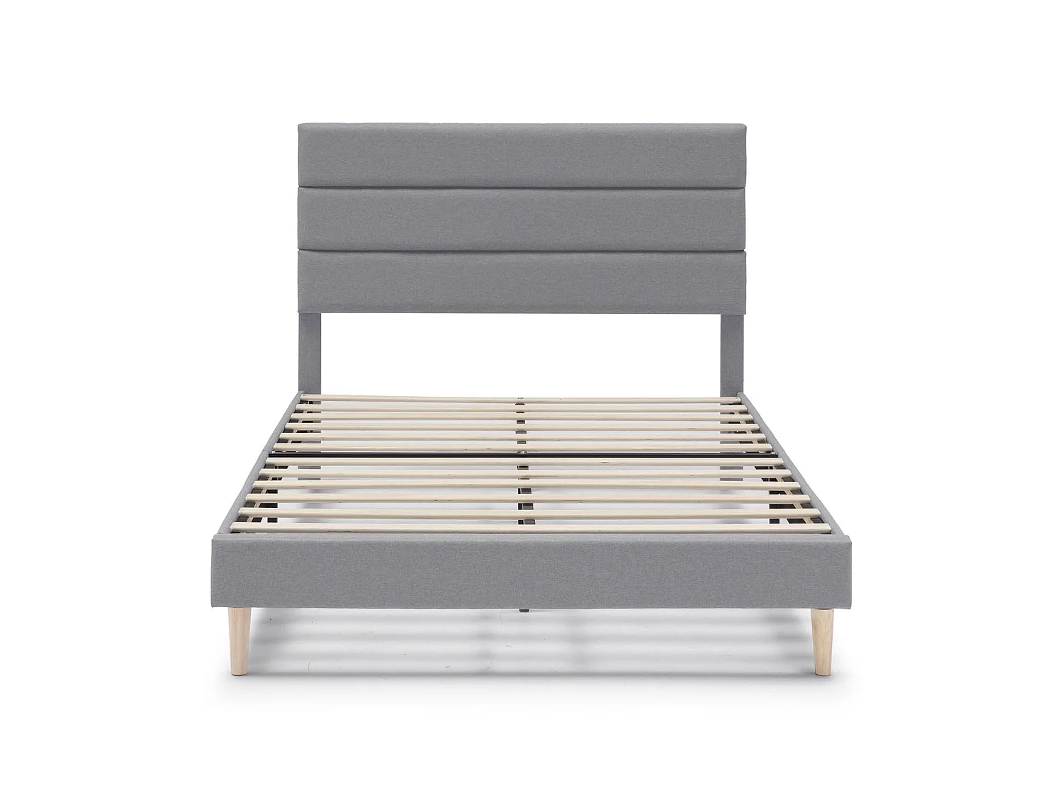 Polsterbett Aroma 90x190 cm, Hellgrau