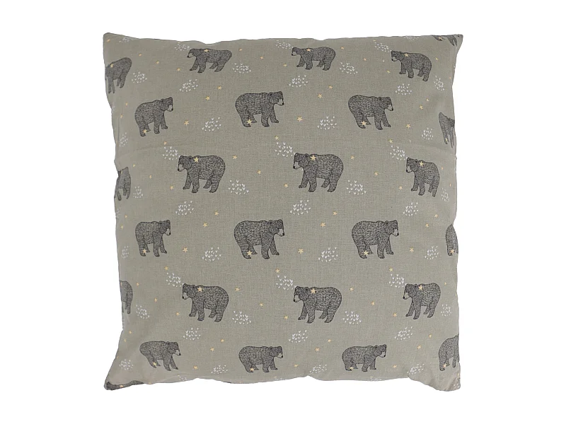 Housse de coussin 45x45 cm BALOO vert Kaki