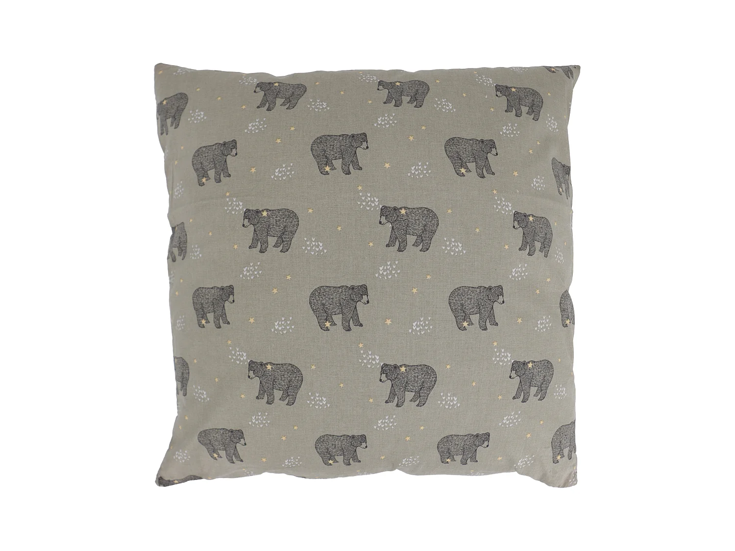 Housse de coussin 45x45 cm BALOO vert Kaki