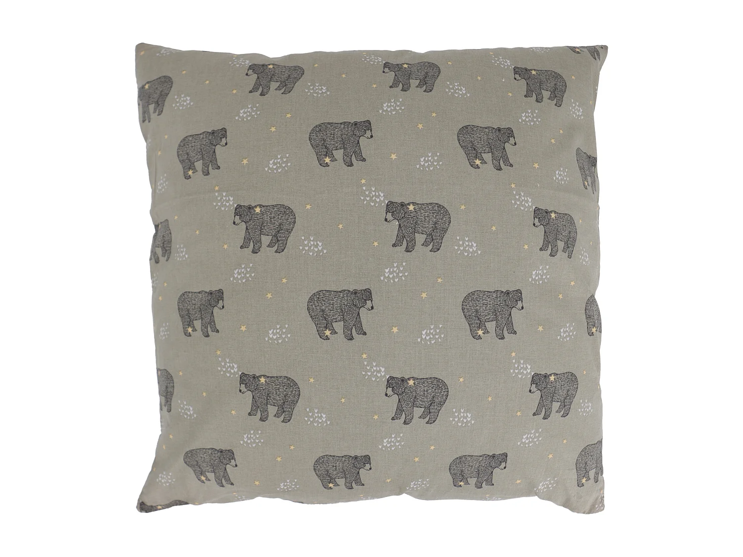 Housse de coussin 45x45 cm BALOO vert Kaki