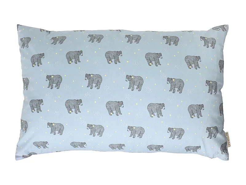 Housse de coussin 45x70 cm BALOO Bleu pâle
