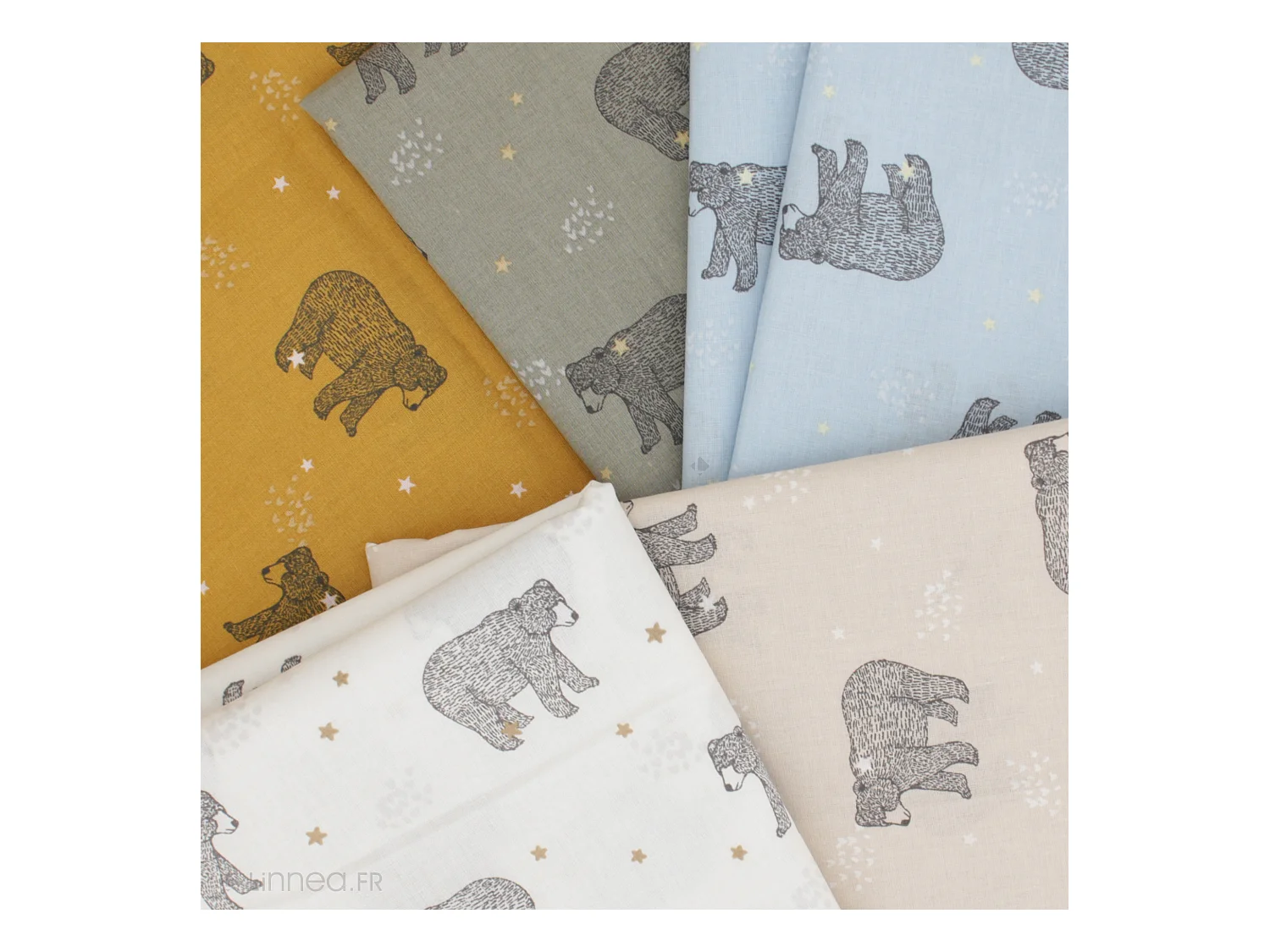 Housse de coussin 60x60 cm BALOO Lin