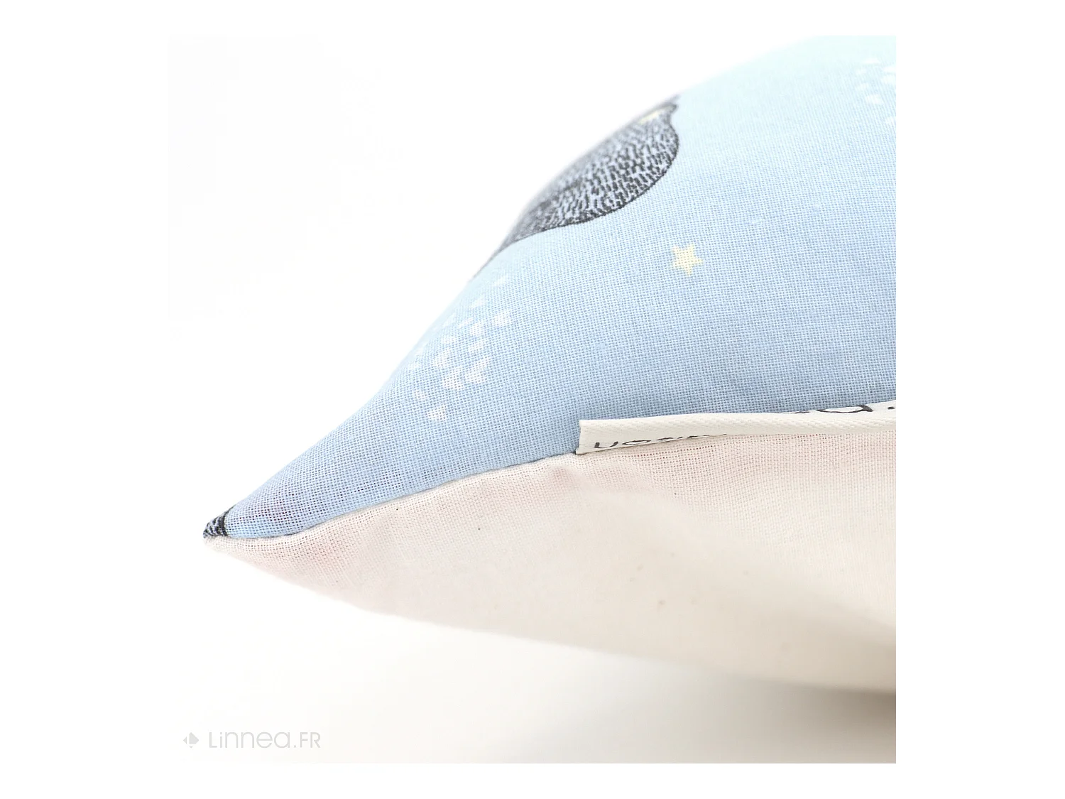 Housse de coussin 60x60 cm BALOO Bleu pâle