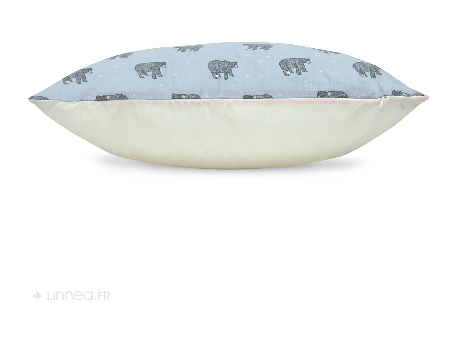 Housse de coussin 60x60 cm BALOO Bleu pâle