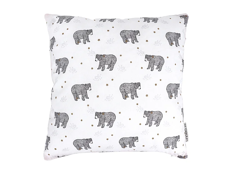 Housse de coussin 40x40 cm BALOO blanc Naturel