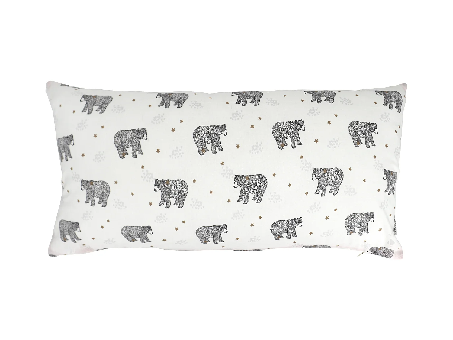 Housse de coussin 30x60 cm BALOO blanc Naturel