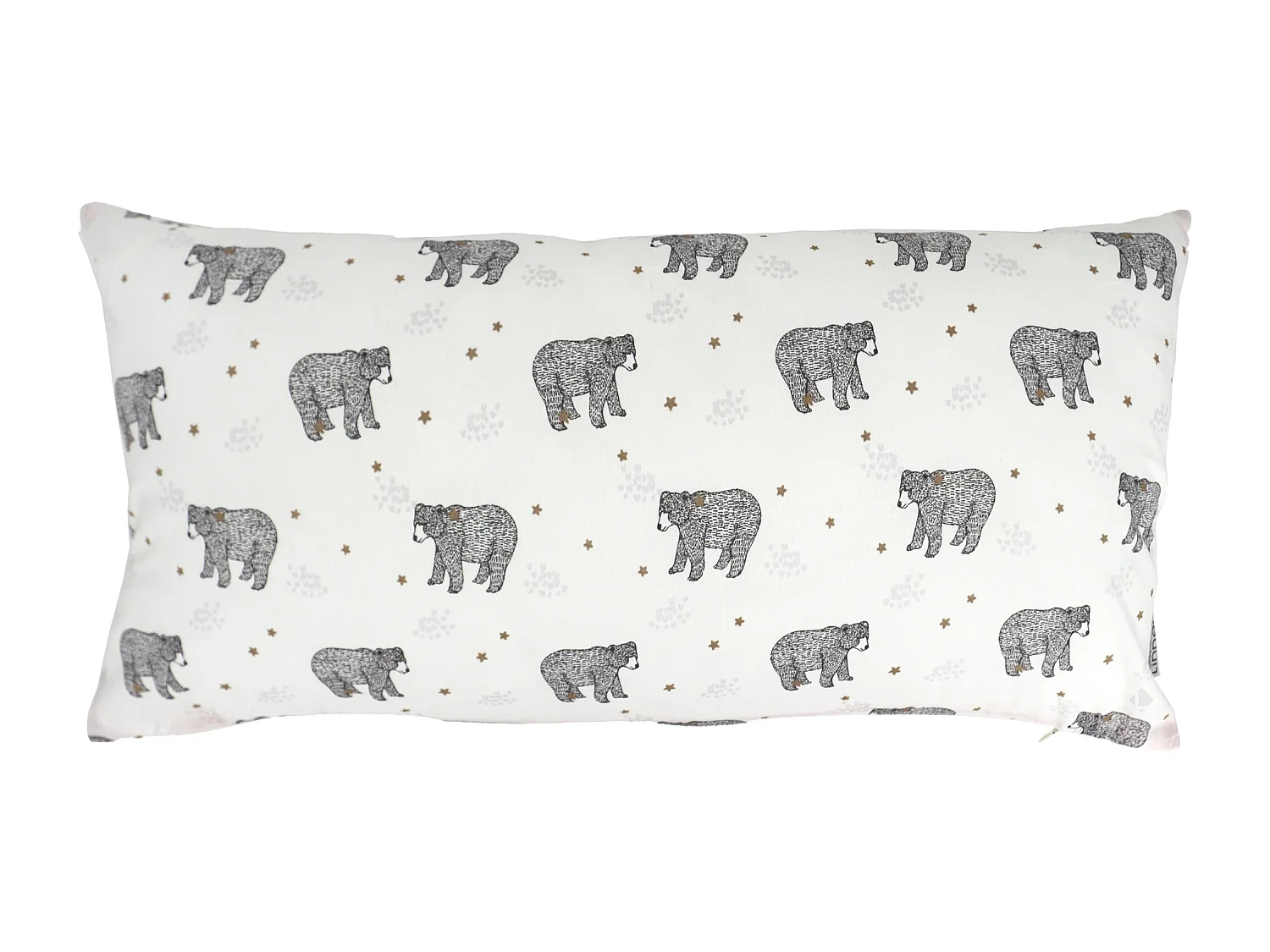 Housse de coussin 30x60 cm BALOO blanc Naturel