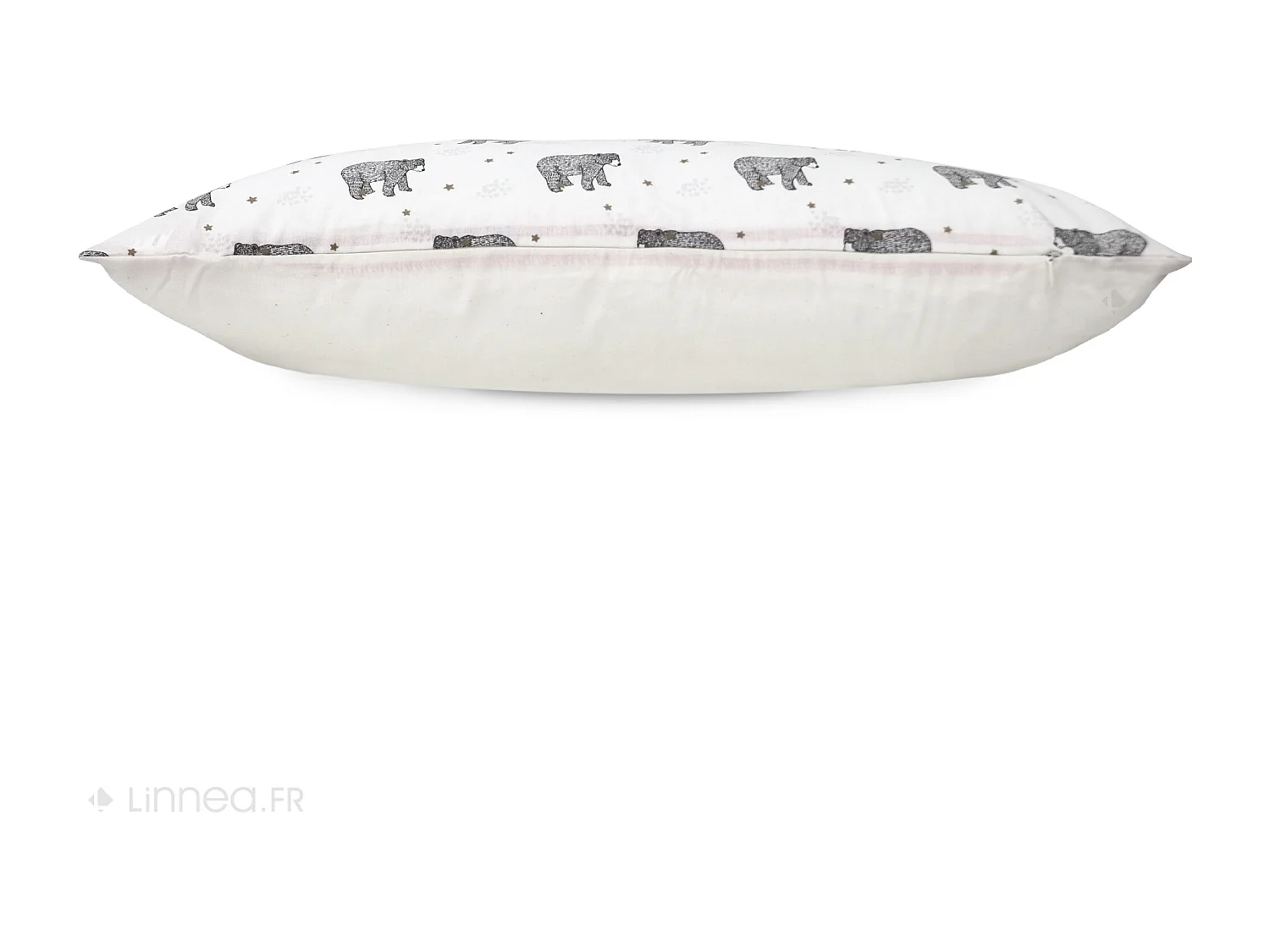 Housse de coussin 30x60 cm BALOO blanc Naturel