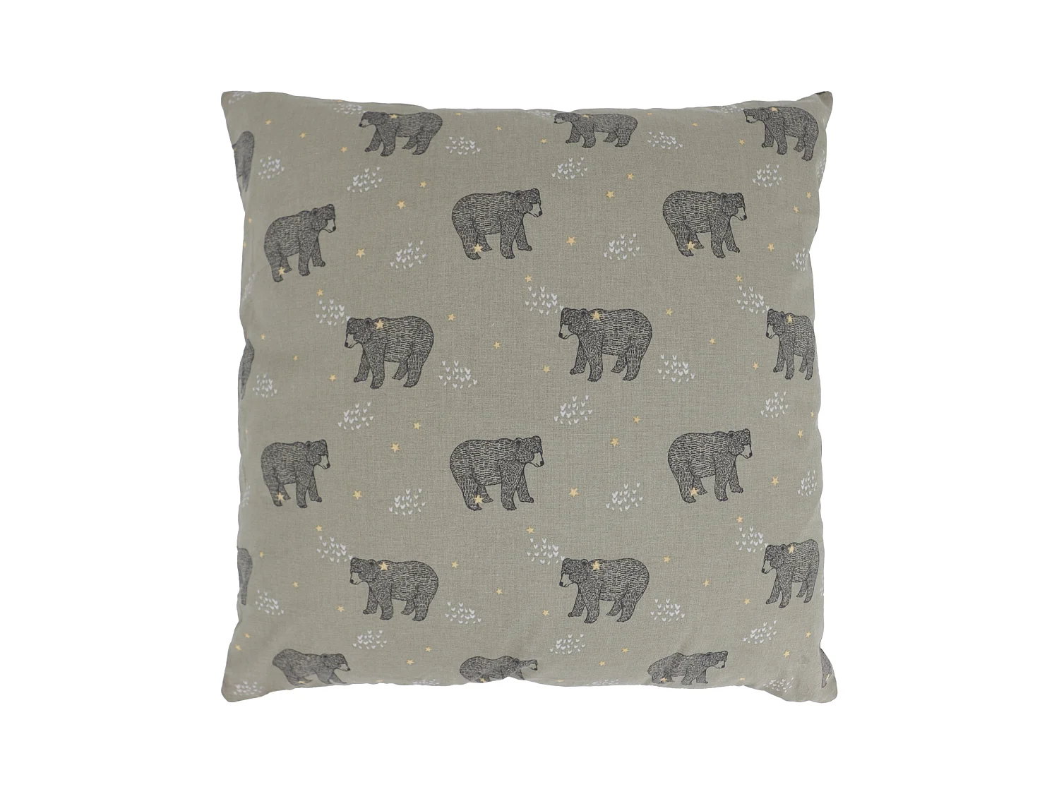 Housse de coussin 40x40 cm BALOO vert Kaki