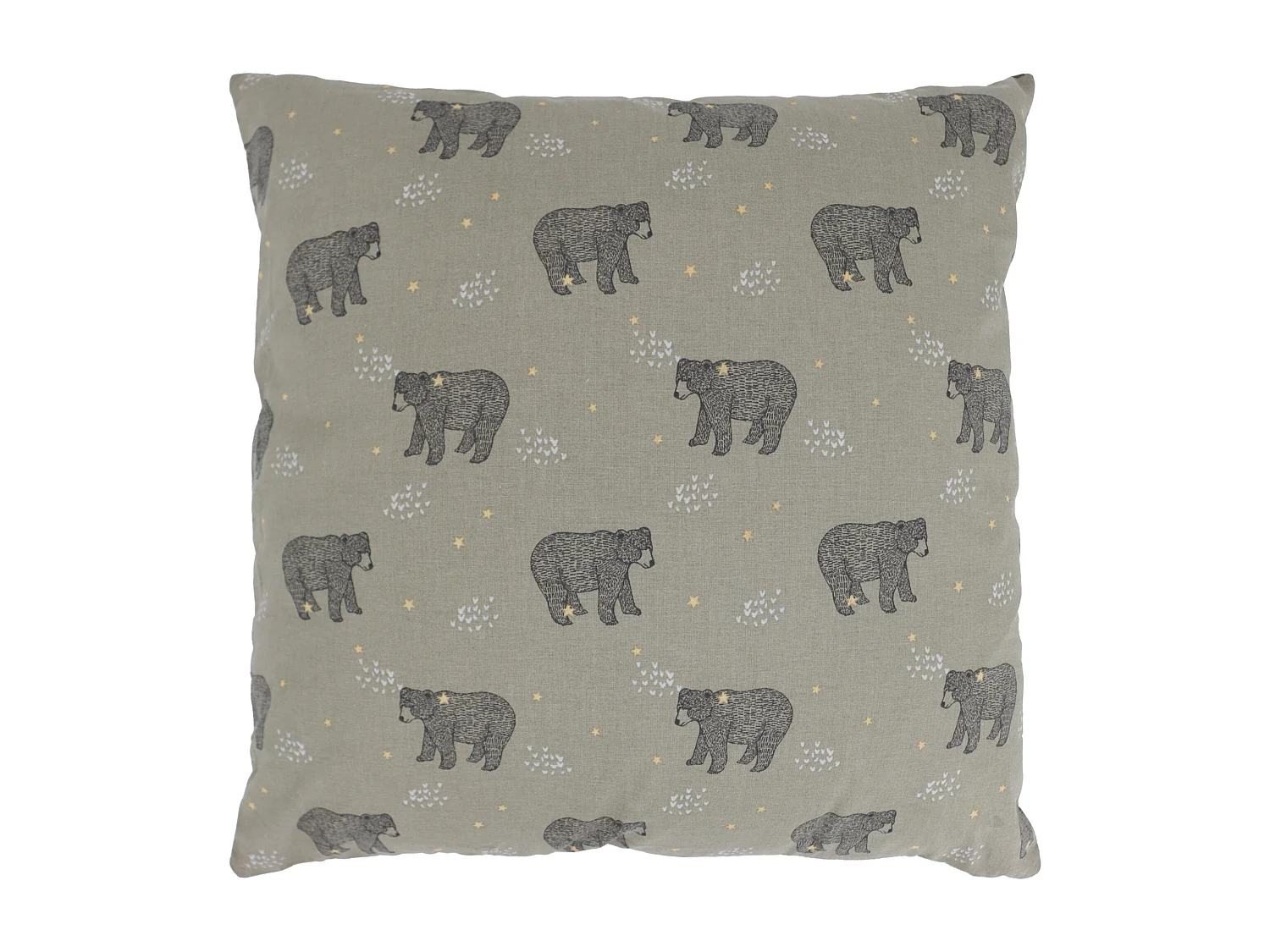 Housse de coussin 40x40 cm BALOO vert Kaki