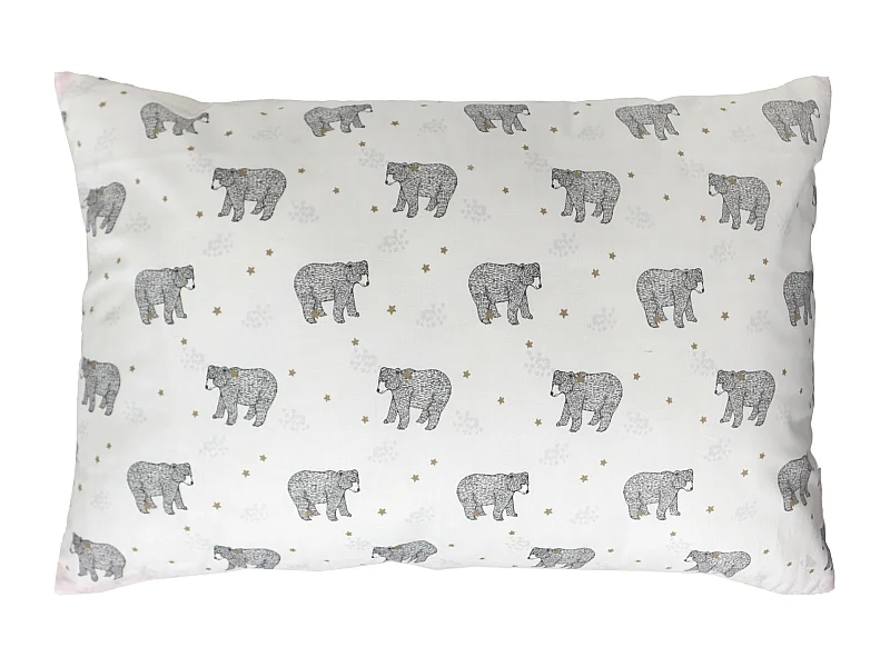 Housse de coussin 40x60 cm BALOO blanc Naturel