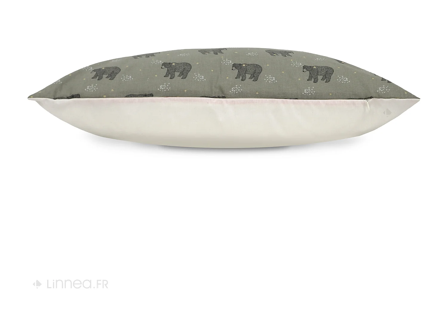 Housse de coussin 40x60 cm BALOO vert Kaki