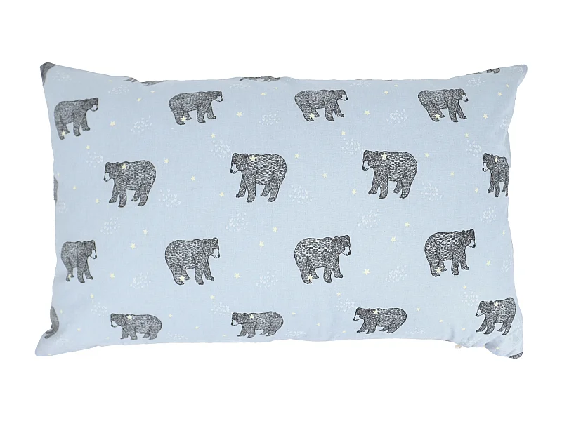 Housse de coussin 30x50 cm BALOO Bleu pâle