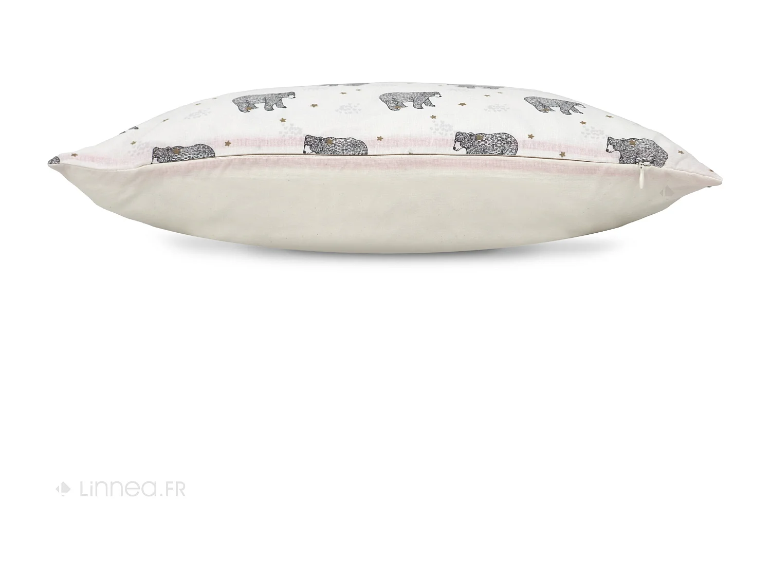 Housse de coussin 50x50 cm BALOO blanc Naturel