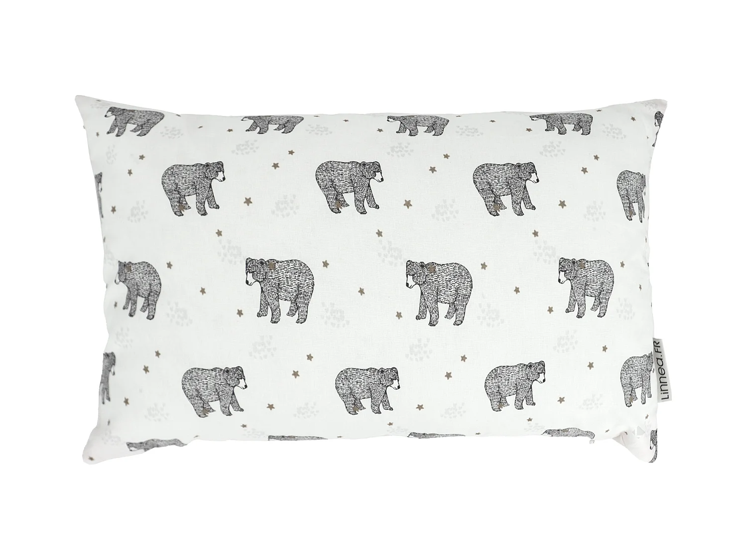 Housse de coussin 30x50 cm BALOO blanc Naturel