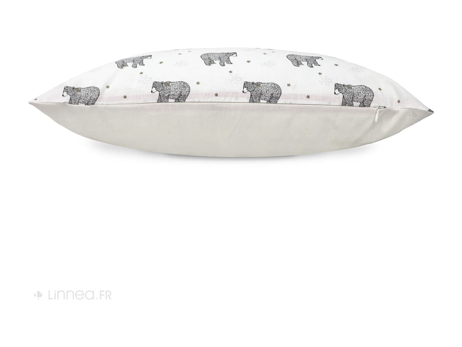 Housse de coussin 30x50 cm BALOO blanc Naturel