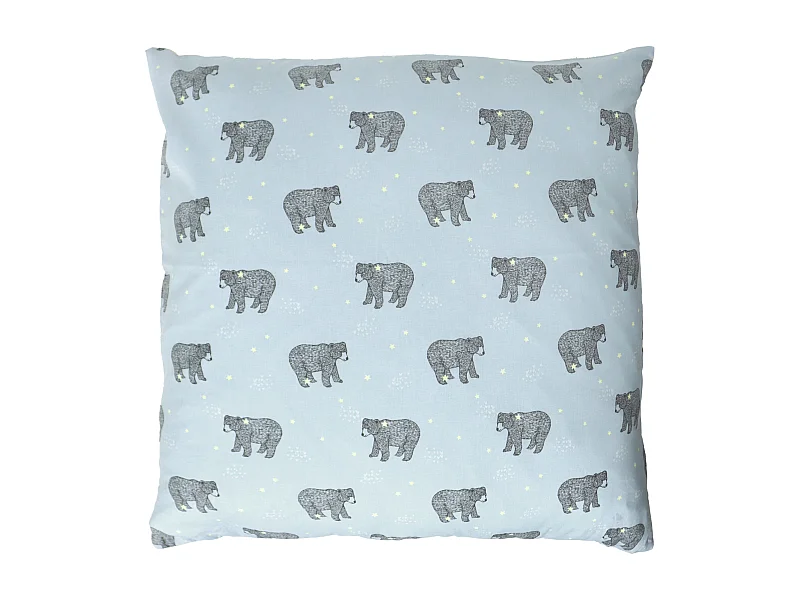 Housse de coussin 50x50 cm BALOO Bleu pâle