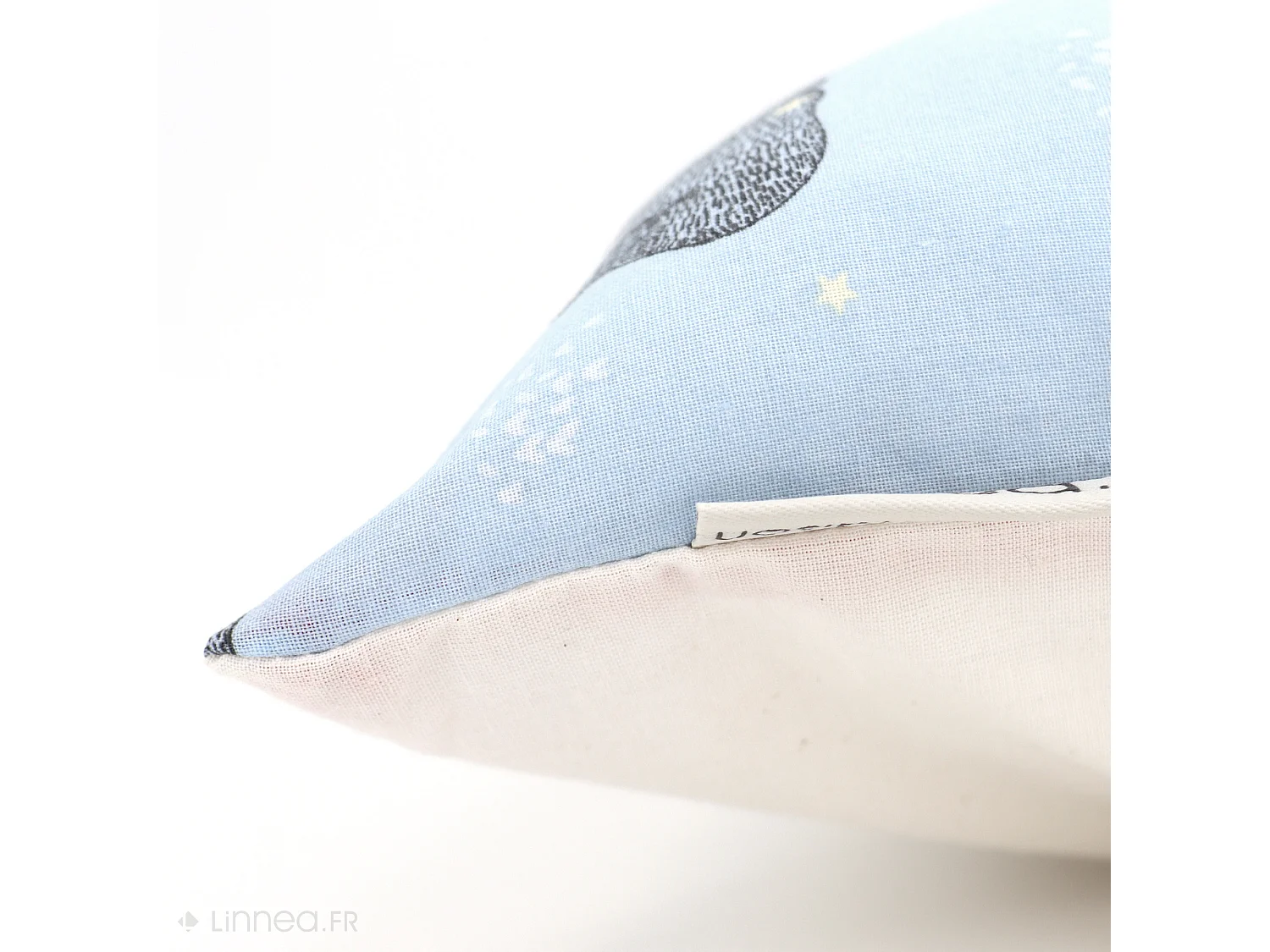 Housse de coussin 50x50 cm BALOO Bleu pâle