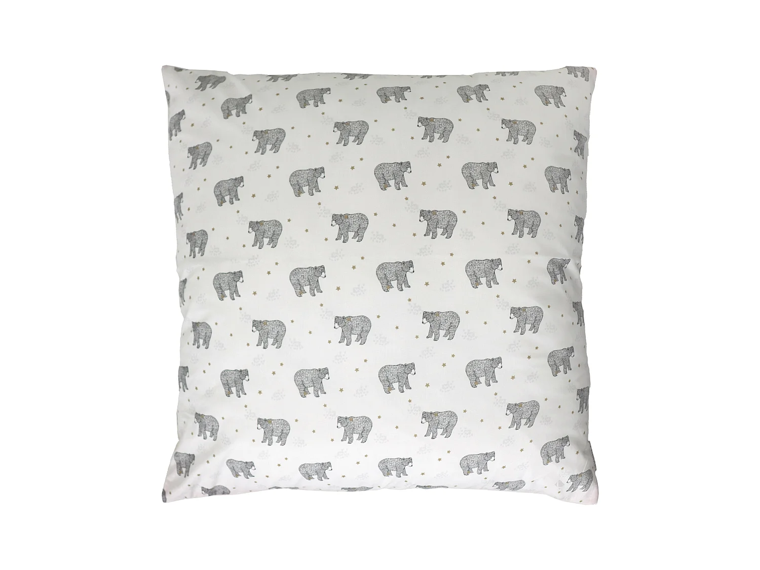 Housse de coussin 70x70 cm BALOO blanc Naturel