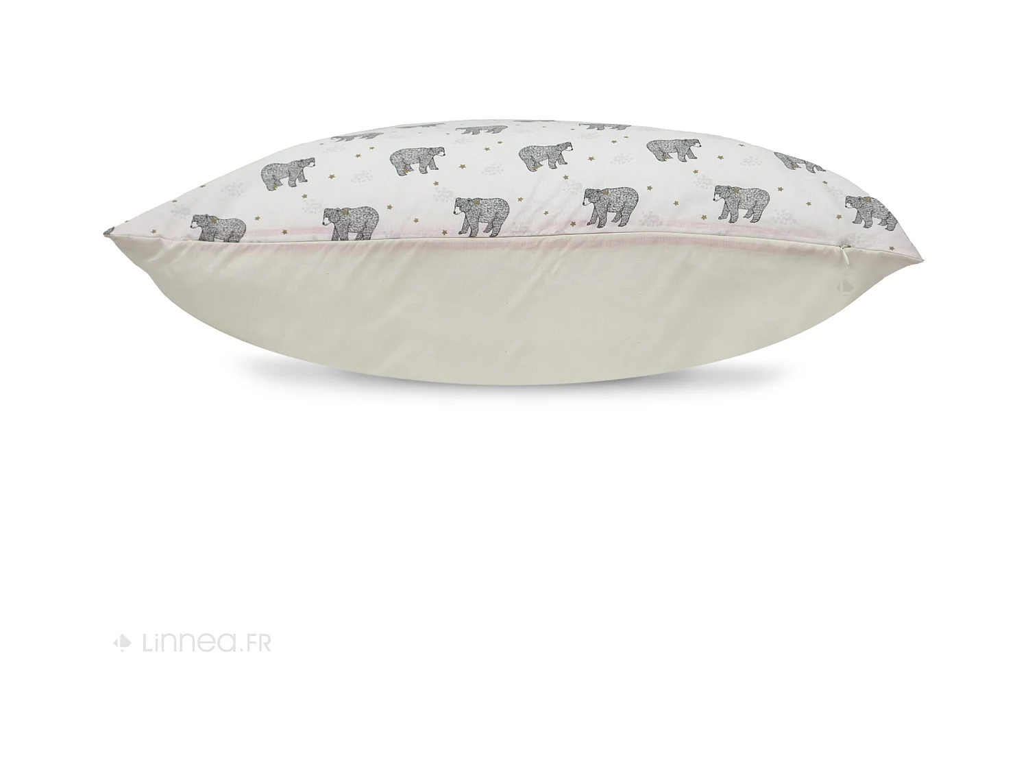 Housse de coussin 70x70 cm BALOO blanc Naturel