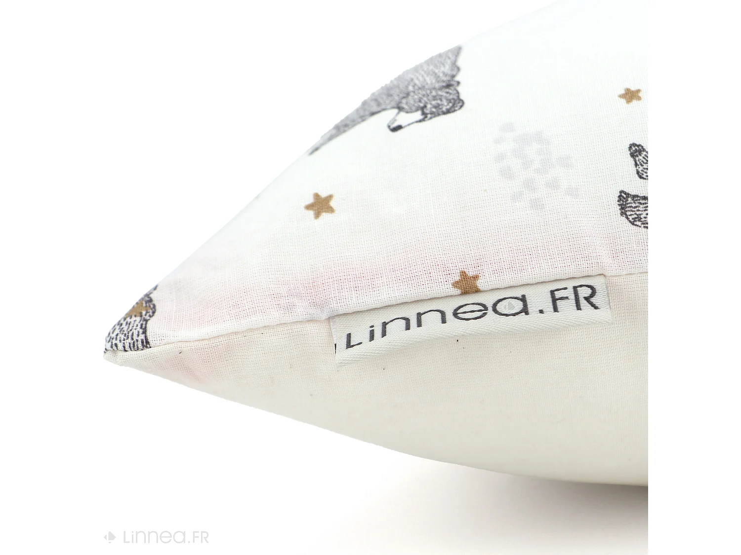 Housse de coussin 70x70 cm BALOO blanc Naturel