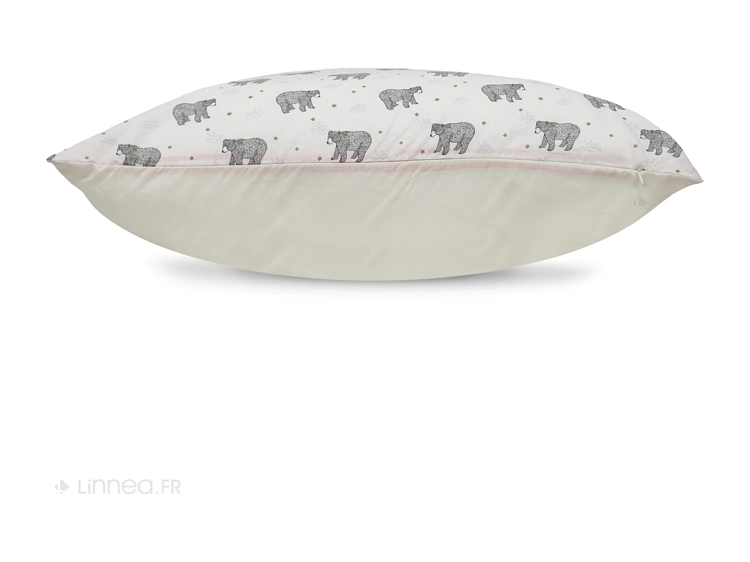 Housse de coussin 70x70 cm BALOO blanc Naturel