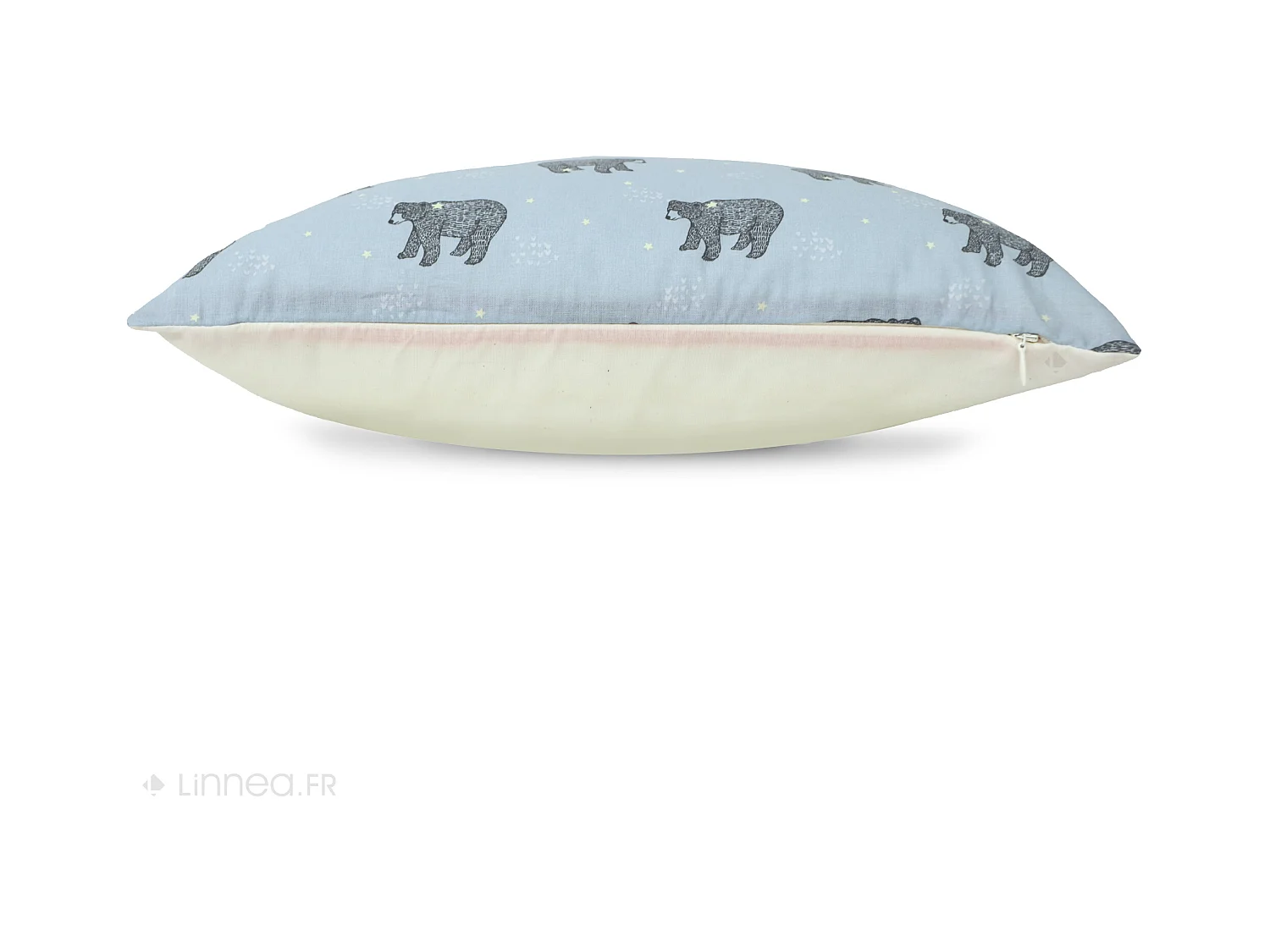 Housse de coussin 45x45 cm BALOO Bleu pâle
