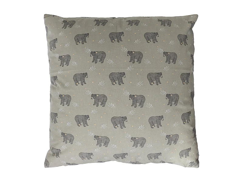 Housse de coussin 70x70 cm BALOO vert Kaki