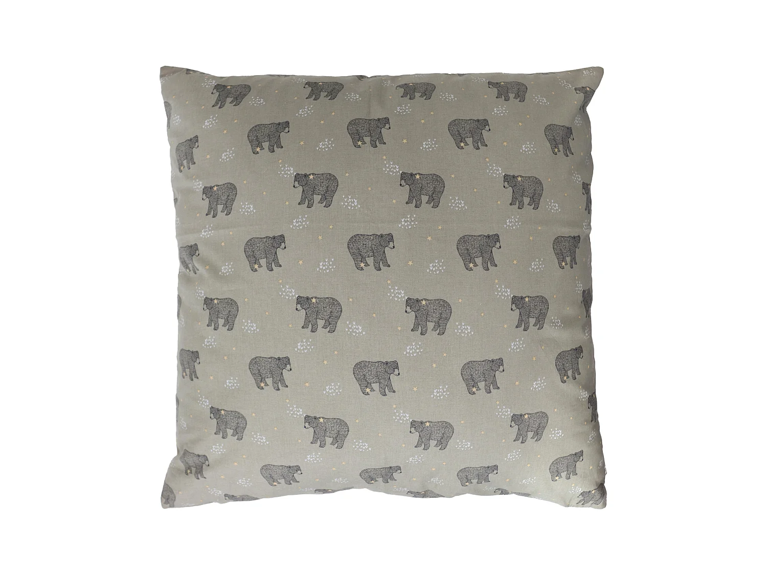 Housse de coussin 70x70 cm BALOO vert Kaki