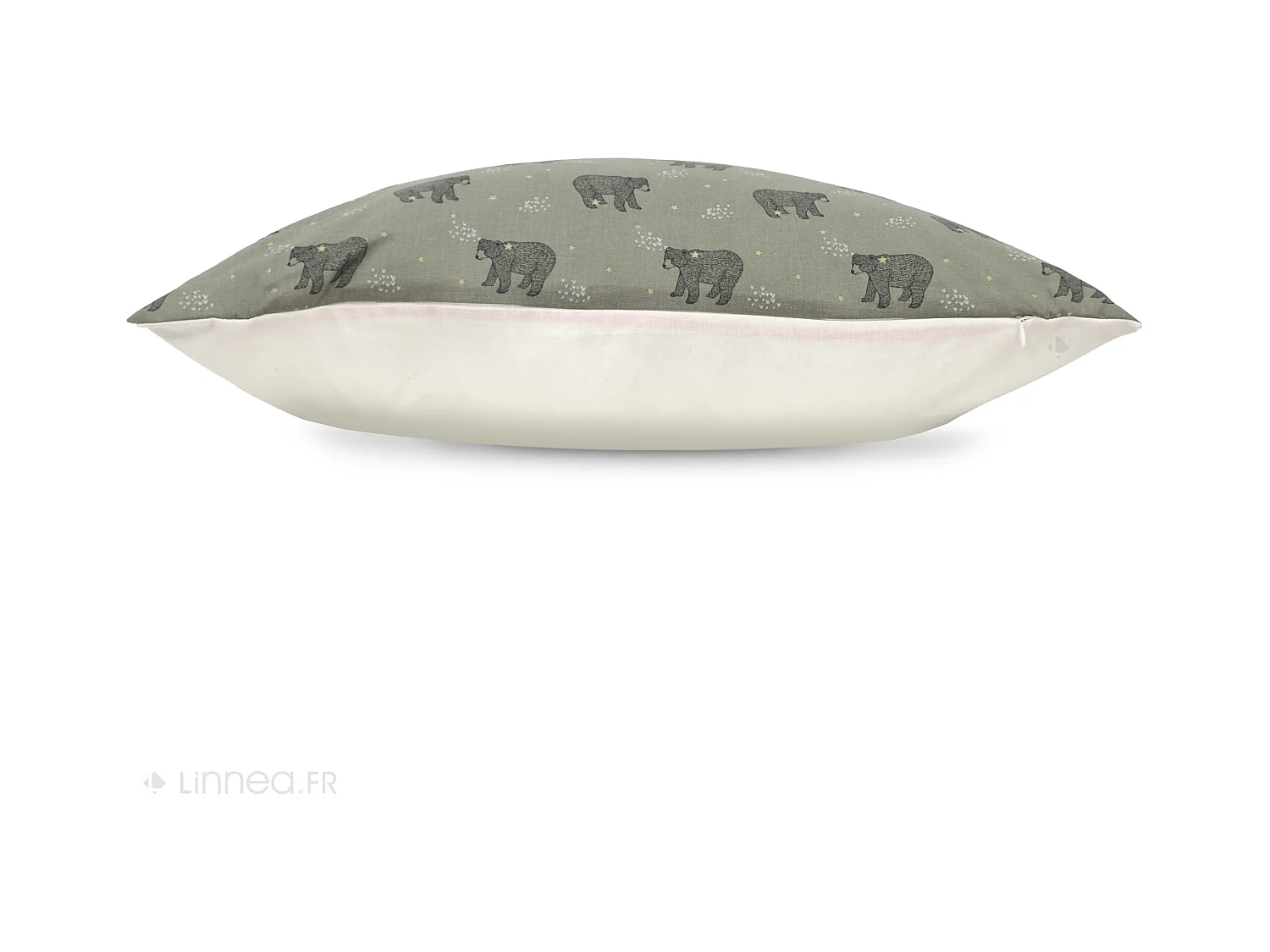 Housse de coussin 70x70 cm BALOO vert Kaki