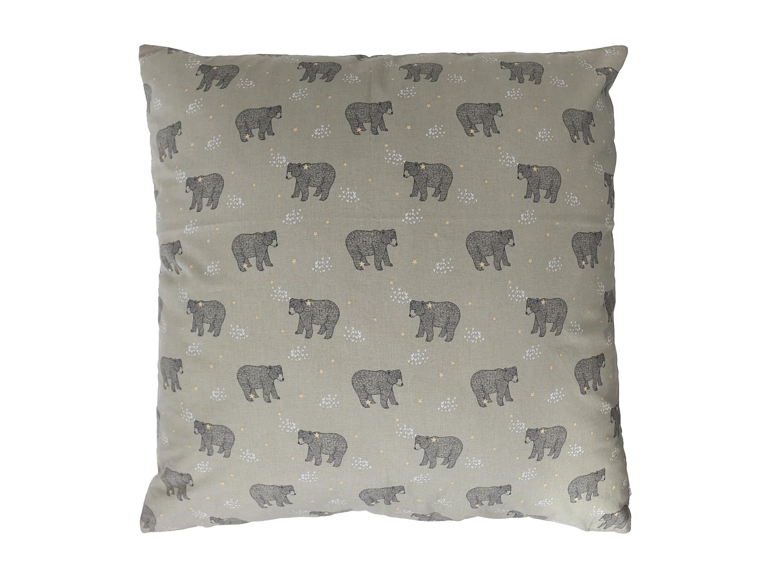 Housse de coussin 70x70 cm BALOO vert Kaki