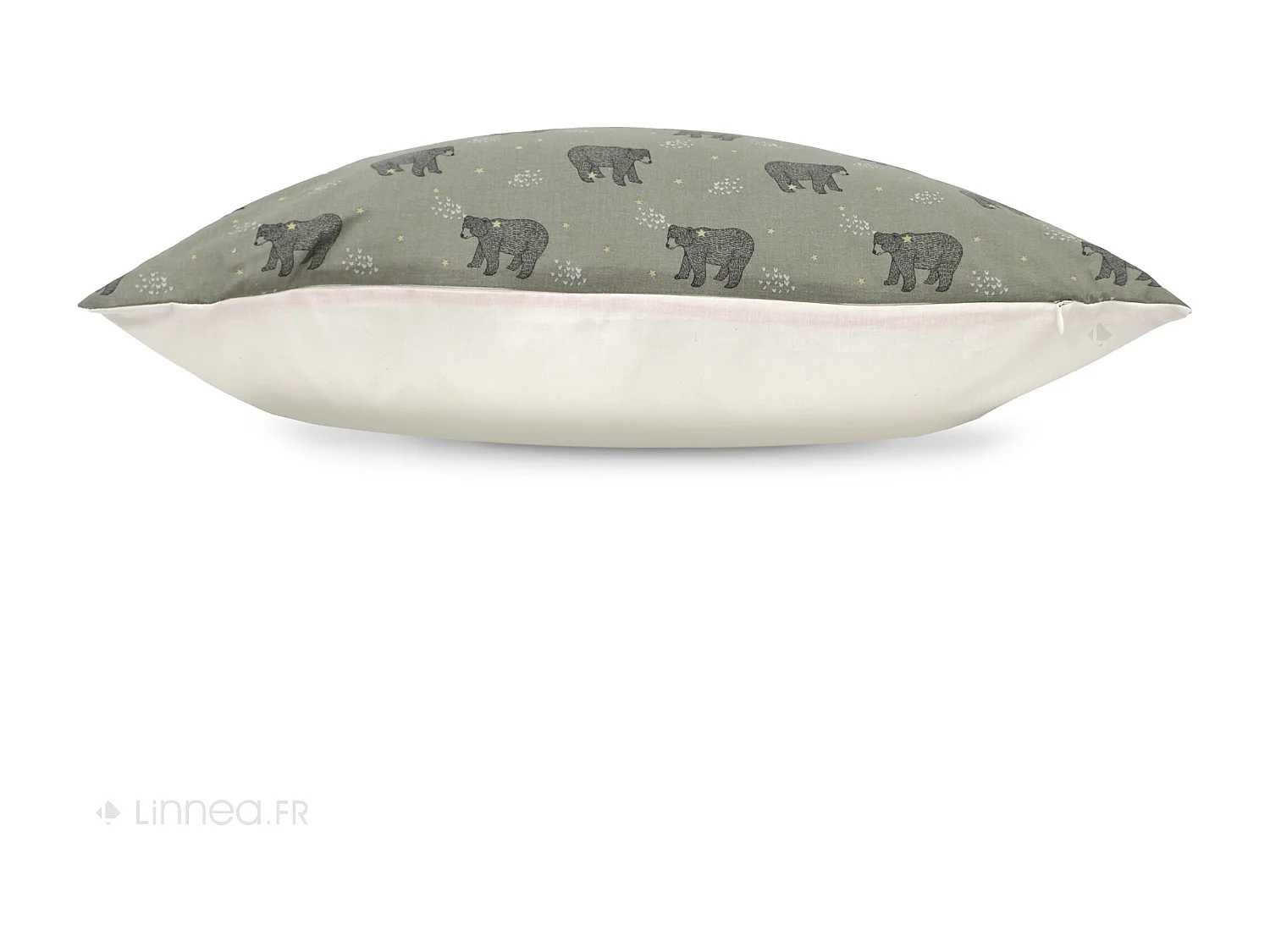 Housse de coussin 70x70 cm BALOO vert Kaki