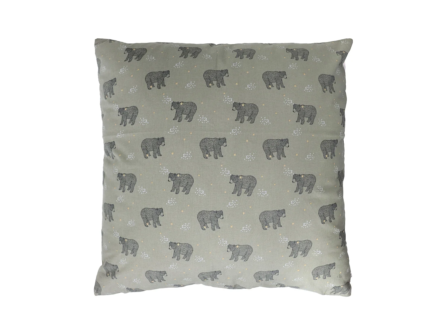 Housse de coussin 60x60 cm BALOO vert Kaki