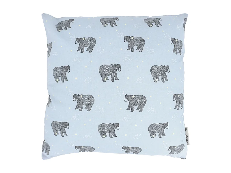 Housse de coussin 40x40 cm BALOO Bleu pâle