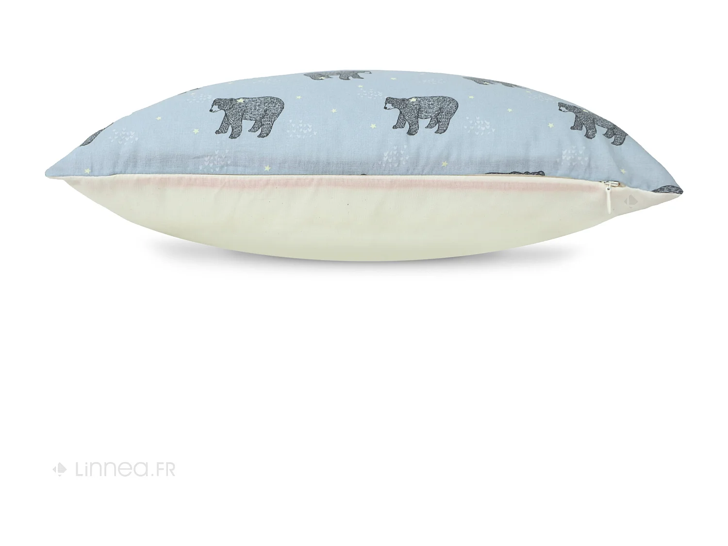 Housse de coussin 40x40 cm BALOO Bleu pâle